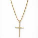 18k Yellow Gold Cross necklace
